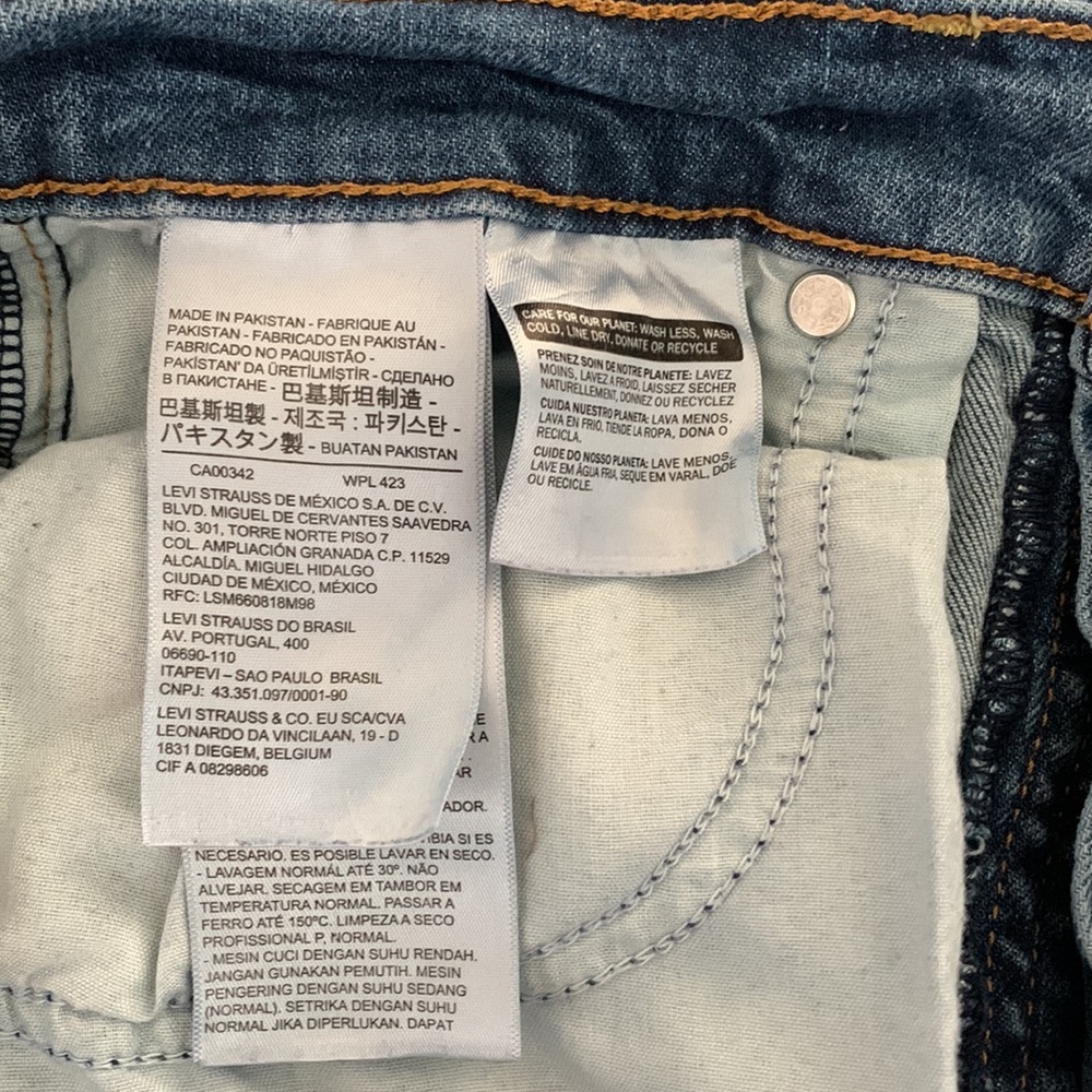 ❗️SOLD❗️Size 28 🤩HÖST PICK 🤩 Levi’s Wedgie Straight Leg Jeans - Picture 8 of 10